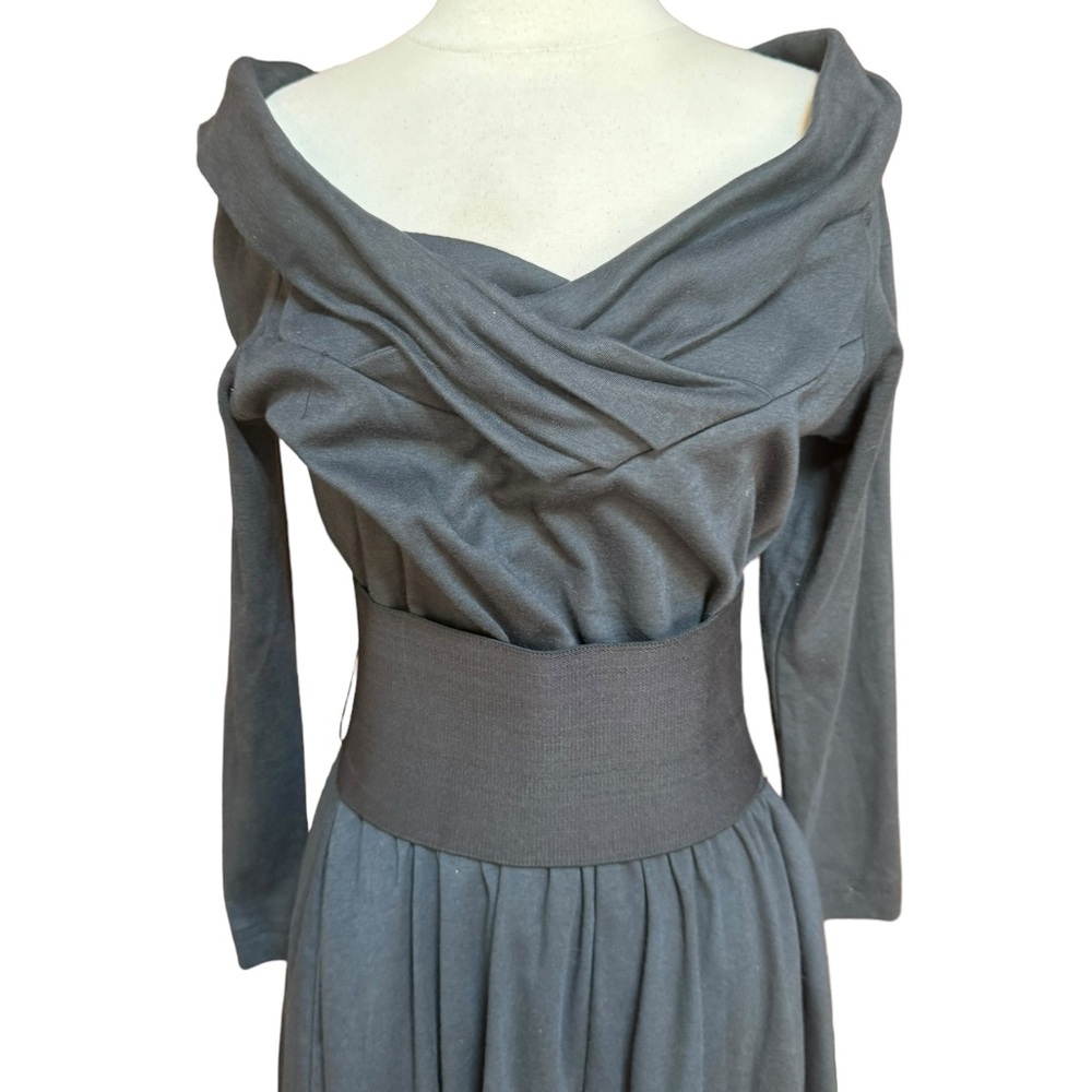 NWT Vintage Anthony Norman Ltd 100%‎ Cotton Knit Flowy Dress